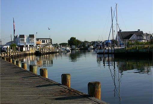 Bergen point Dock in Babylon